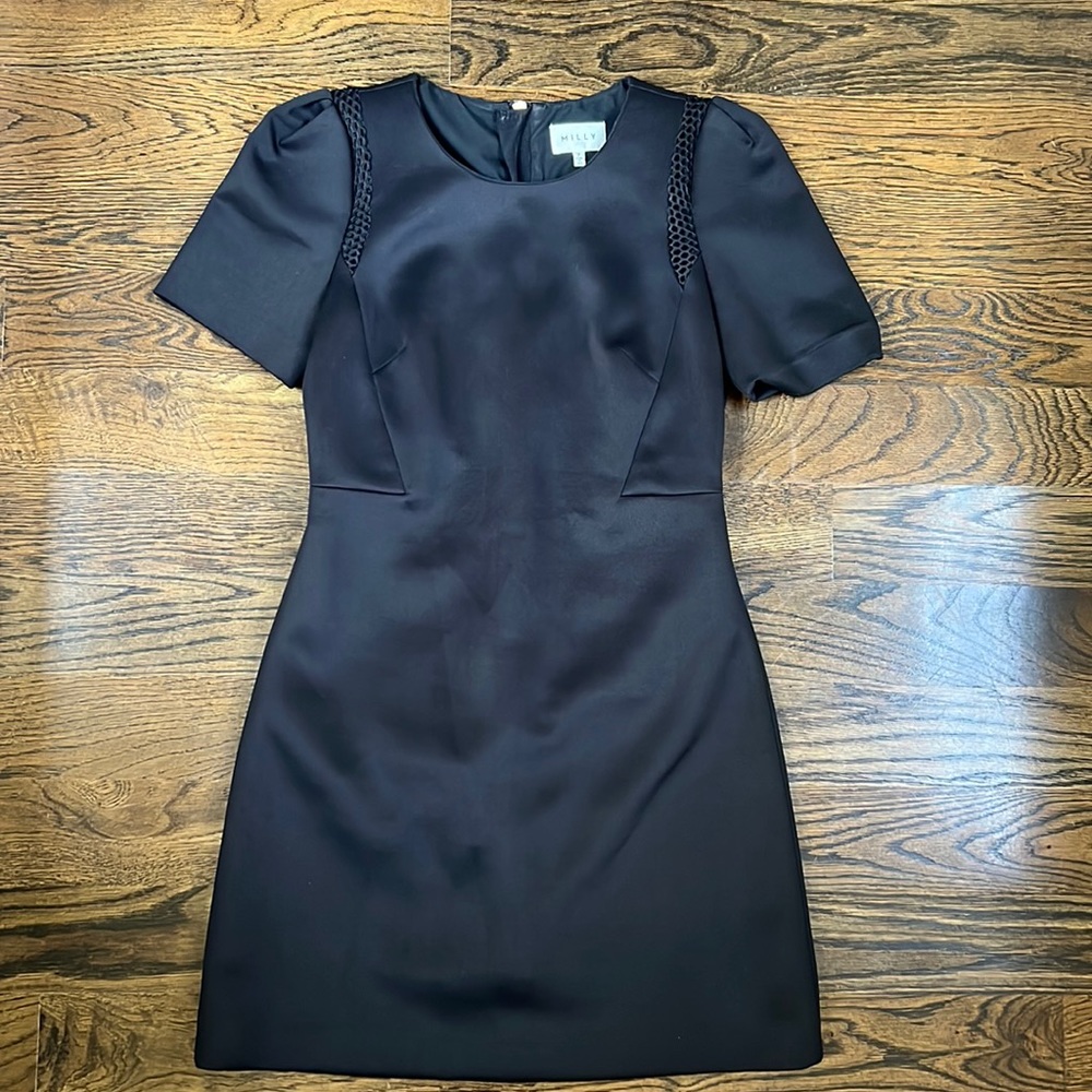 Milly Black Mini Dress Size P
